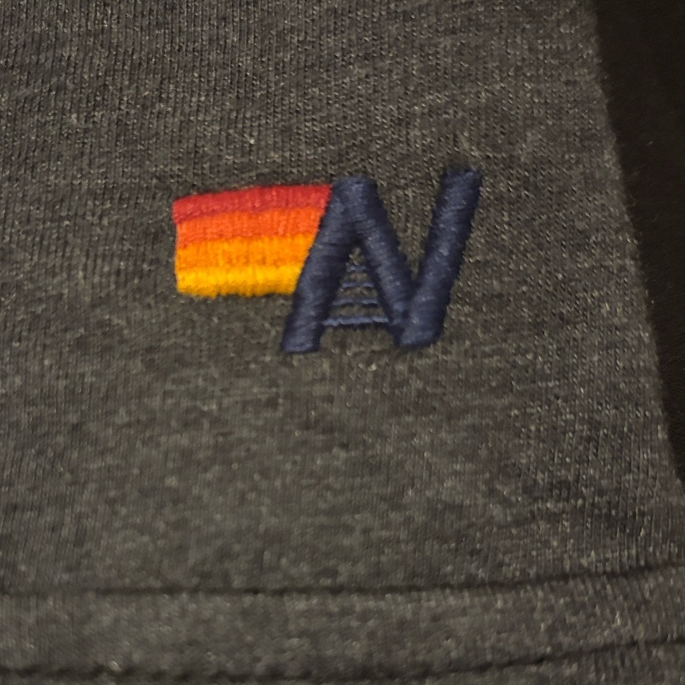Aviator Nation Kids Logo Tee Charcoal & Multicolor Size 8 Unisex - Picture 8 of 9